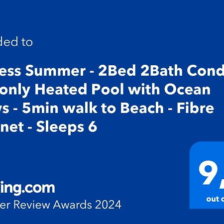 Endless Summer - 2Bed 2Bath Condo - Seasonly Heated Pool With Ocean Views - 5Min Walk To Beach - Fibre Internet - Sleeps 6 Cabo San Lucas Eksteriør billede